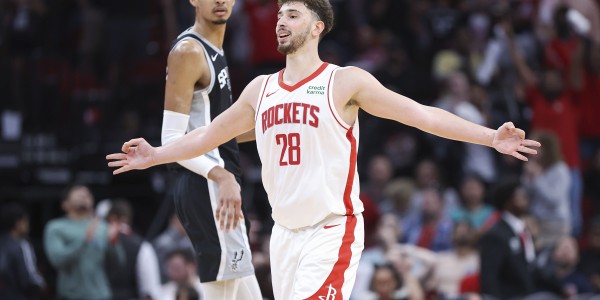 开云体育首页-DPOY？今天当文班作为最近防守人时 火箭球员面对他12中8