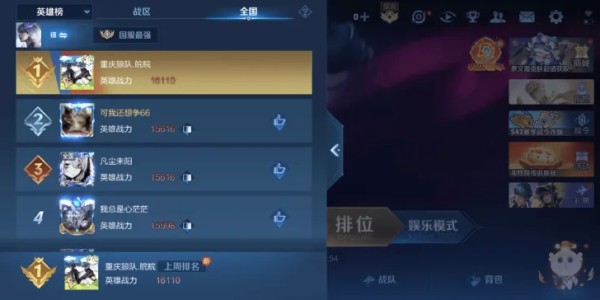 kaiyun安全登录-登上巅峰打野榜第一，皖皖发文展示：国一哪吒、镜、云缨